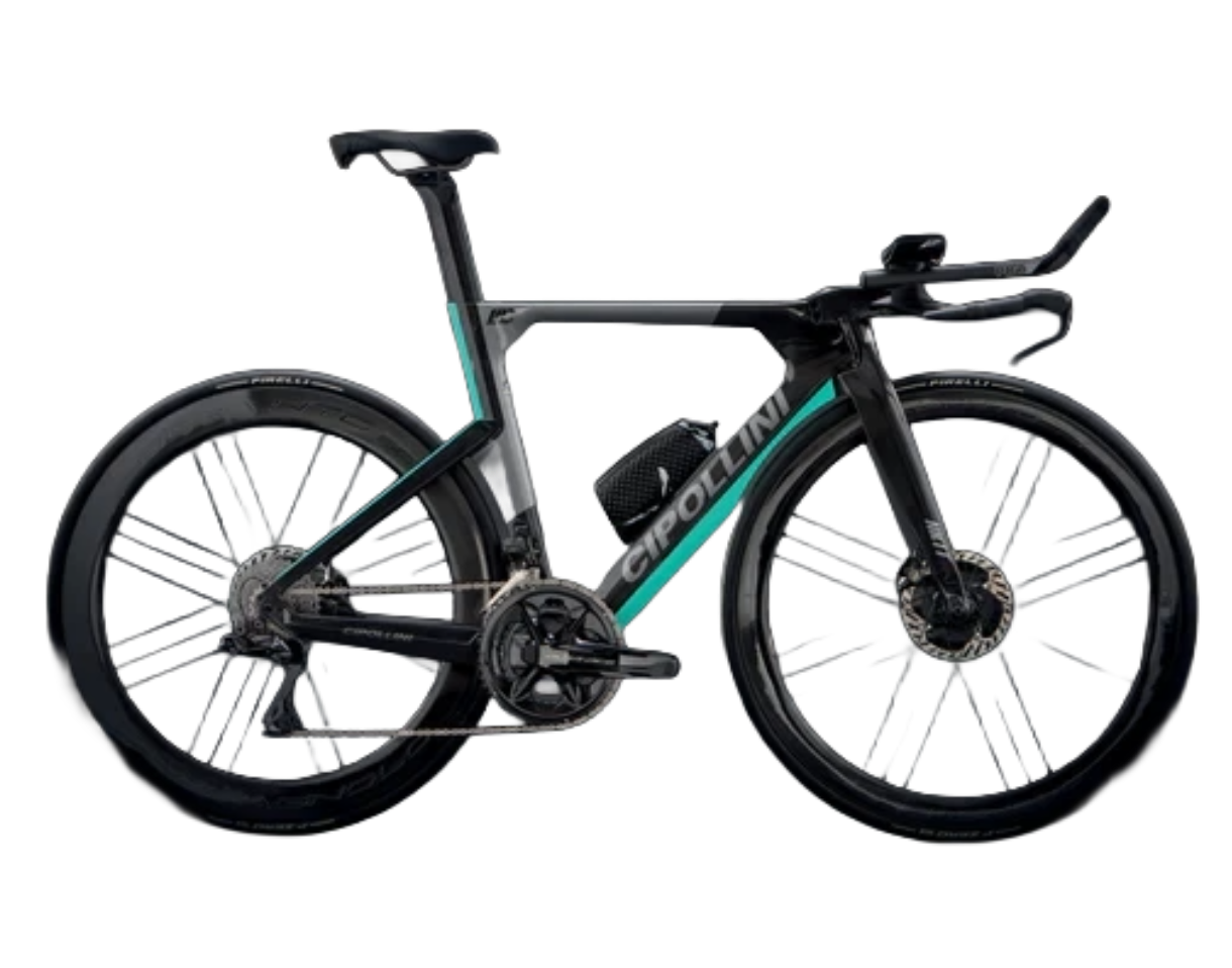 Cipollini NKTT Ultegra DI2 2025 - Shimano Ultegra Di2 2x12sp - Fulcrum Racing 400 DB - 064 / XL / Carbon - Grey - Blue Water Shiny (XL)