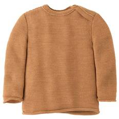 disana Kid's Melange-Pullover Överdragströjor merinoull Barn Storlek 62/68 Färg orange