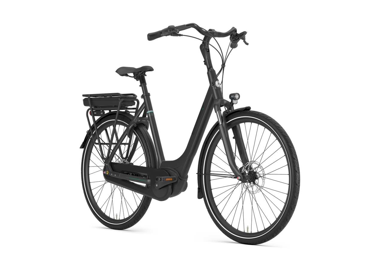 Gazelle Paris C8 Black Lav indstigning-49 cm