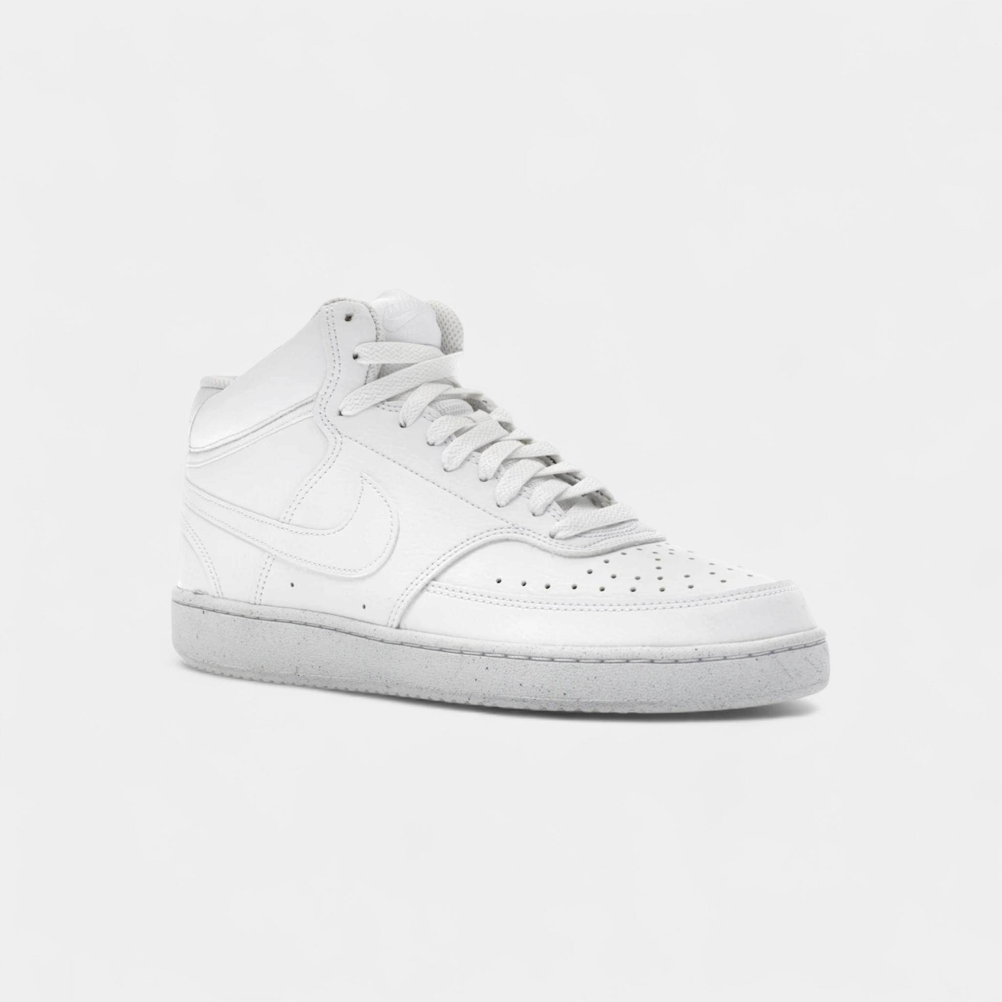 Nike Court Vision Mid Next Nature Triple White 44.5