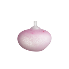 Kosta Boda BV Beans AC-20 glasskulptur rosa