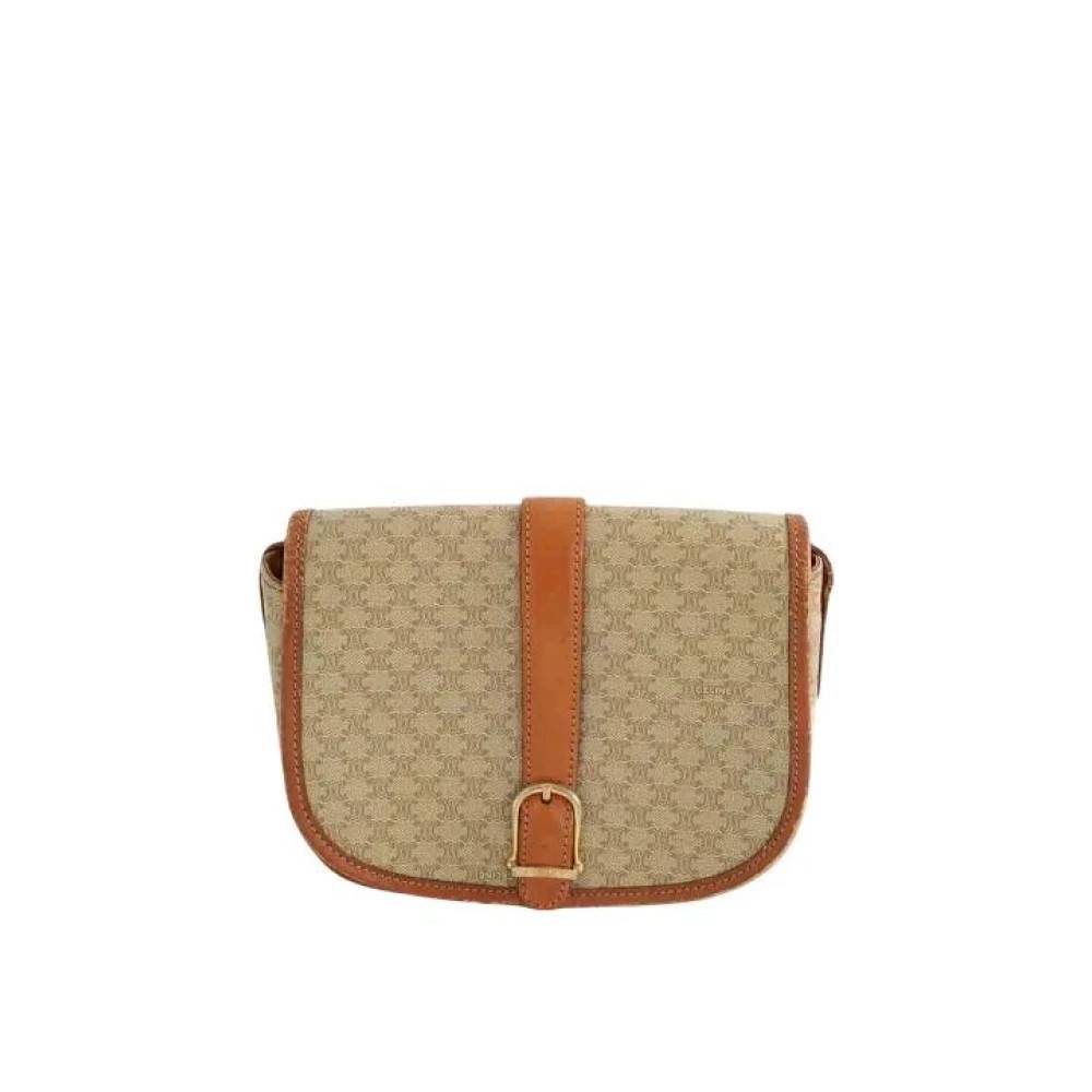 Celine Vintage - Pre-owned Mini Sac Macadam Crossbody Vintage - Dam - ONE Size - Läder