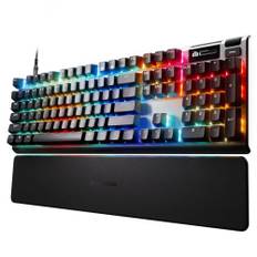 SteelSeries Rapid Trigger Gaming Keyboard Wired English Layout Magnetic Hall Effect Sensor OmniPoint Switch OLED Display Apex Pro Gen 3 - US Black Ful