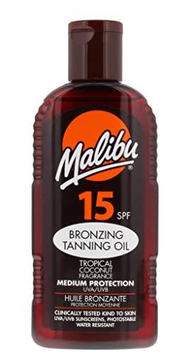 Malibu Bronzing Tanning Oil SPF 15 200ml