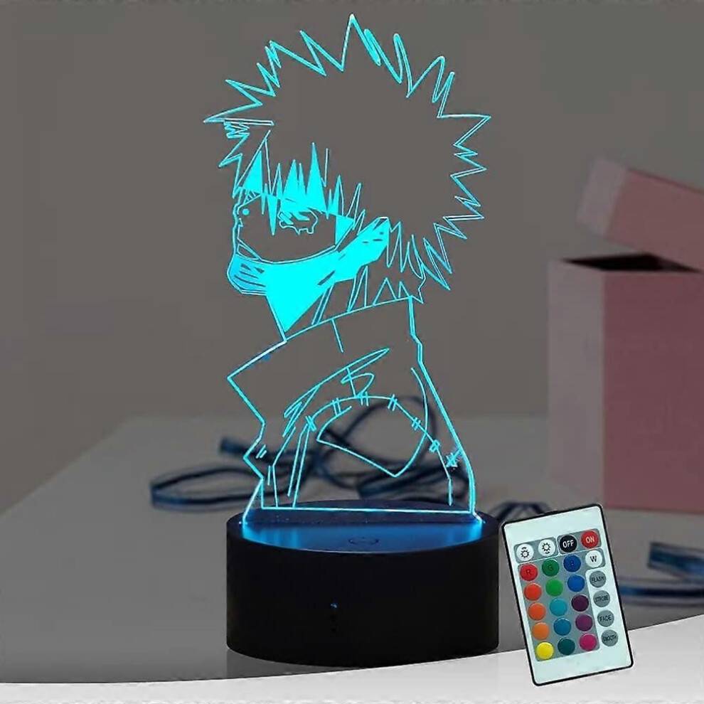 Dabi Nattlampa 3D Akryl Nattlampa Janpan Anime Figur Bredvid Bordslampa Pojke Flicka Baby Sovrum D