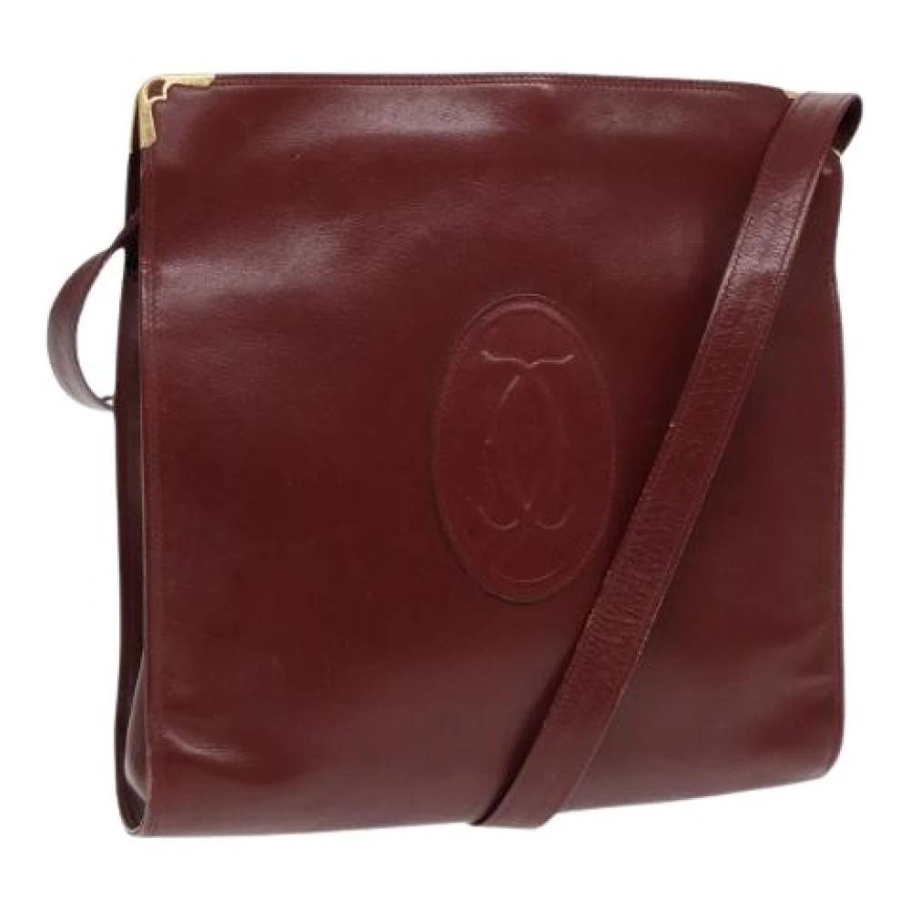 Cartier Vintage - Pre-owned Vintage Shoulder Bag Vintage - Dam - ONE Size - Läder