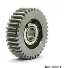 Stål 36 tänder 38mm elmotor cykelhjul bafang spindelväxel 8mm borr elektronisk cykel trehjuling 8 roliga järnmetallkugghjul