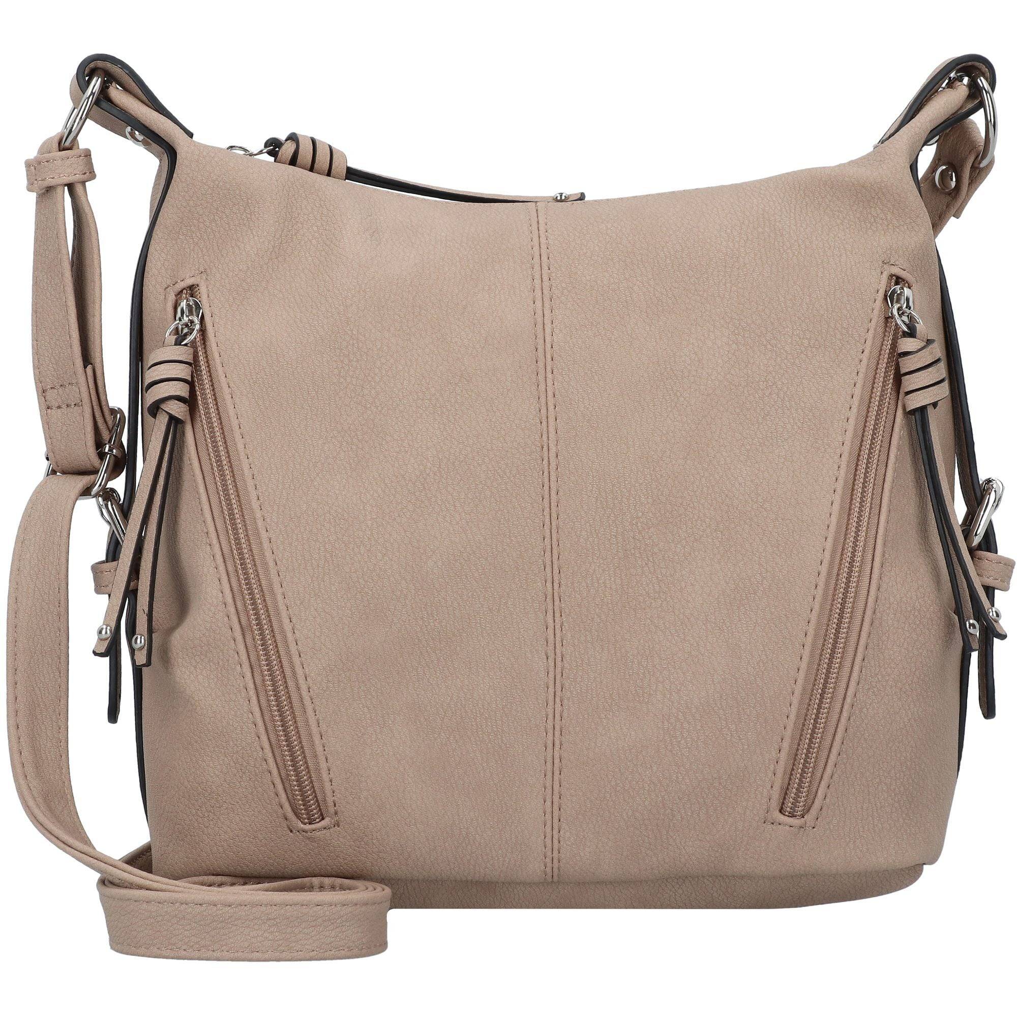 TOM TAILOR Håndtaske 'Caia'  mørkebeige