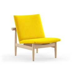 House of Finn Juhl - Japan Chair, Clear oiled oak, Cat. 4 Vidar 443 - Fåtöljer - Finn Juhl - Träfärgad,Gul - Trä/Textilmaterial