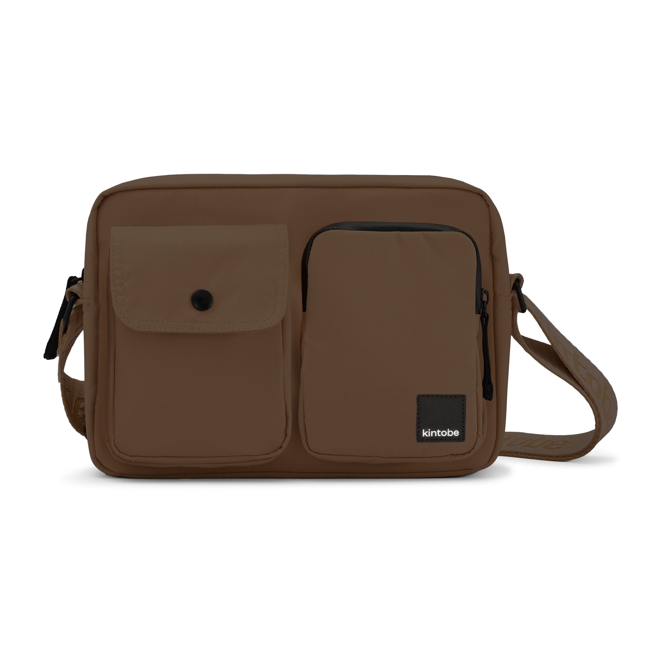 Kintobe Miles Cross Bag - Earth Brown