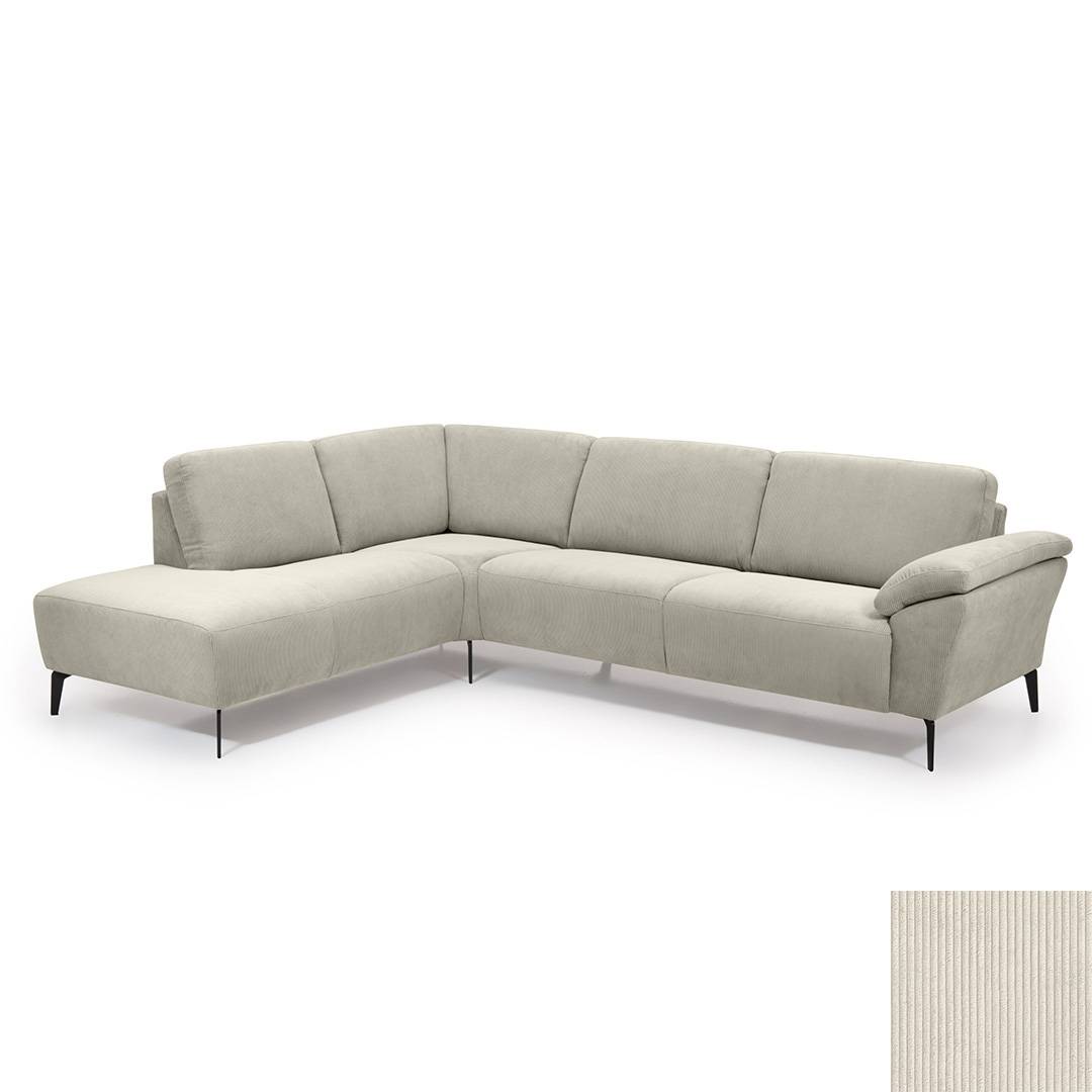 Hjort Knudsen - Napoli hjørnesofa med open end - Rebel - Rebel 9712 Cream