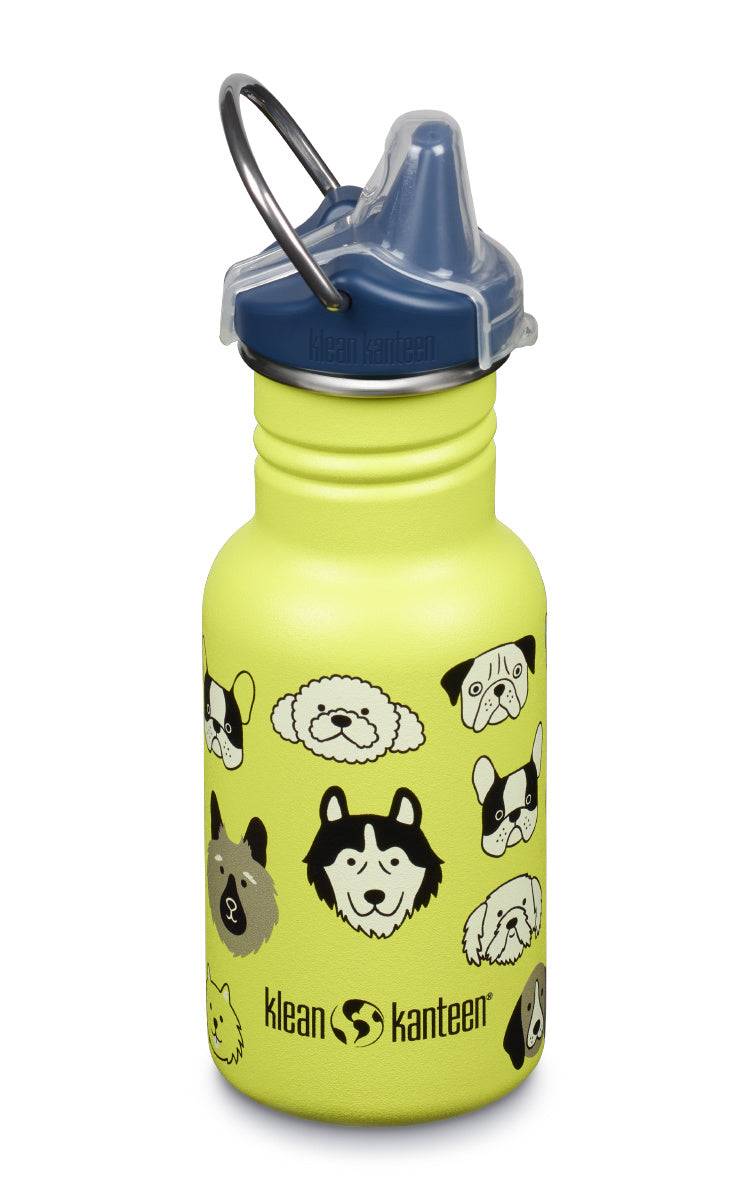 Klean Kanteen Kid Classic 355ml Dogs – Barnflaska med Hundar & Pipmugg