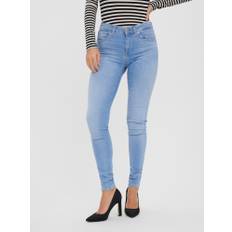 Vero Moda Vmlux Mr Slim Jeans Light Blue Denim XXL/30
