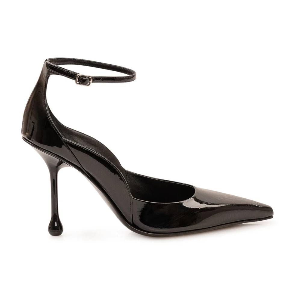 Jimmy Choo Medium Soft-Profile Taske - Sko - Dame - Sort - 39 1/2 EU -