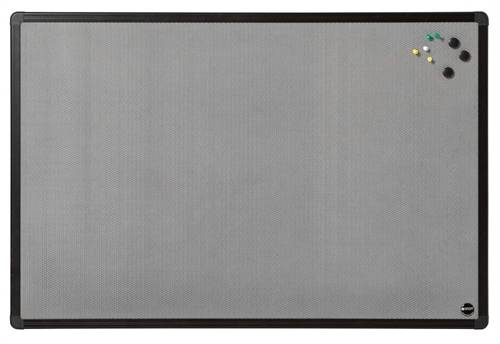 Opslagstavle med magnetisk net 60x90 cm - inkl. 5 pins og 3 magneter.