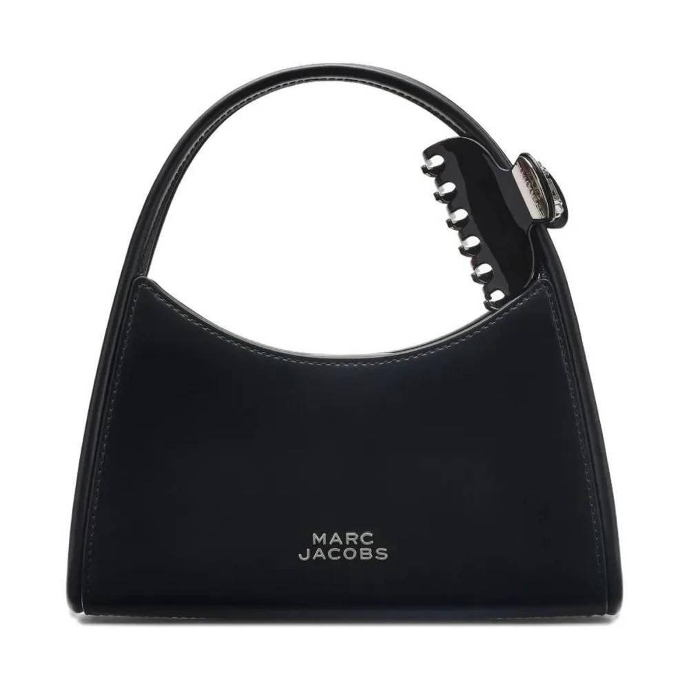Marc Jacobs The J Marc Mini Skuldertaske - Tasker - Dame - Sort - ONE SIZE - Uld