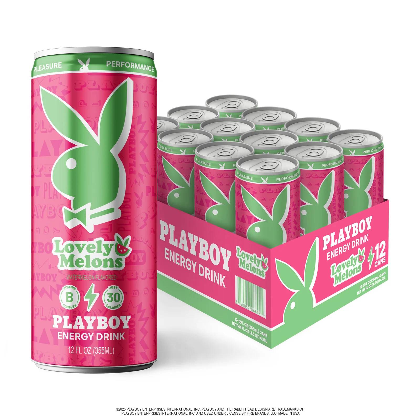 Playboy Energy - Lovely Melons 355ml - 12-pack