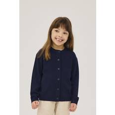 Magasin Strikka RWS Wool & Cashmere Cardigan Stl. 1011 år / 140146 cm unisex Koftor - Navy (10-11 år / 140-146 cm)