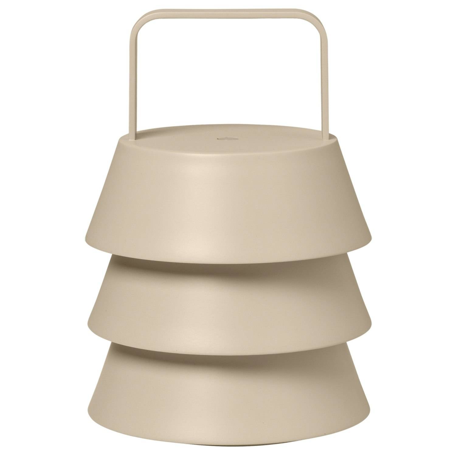 Ferm Living - Luver Portabel Lampa - Cashmere