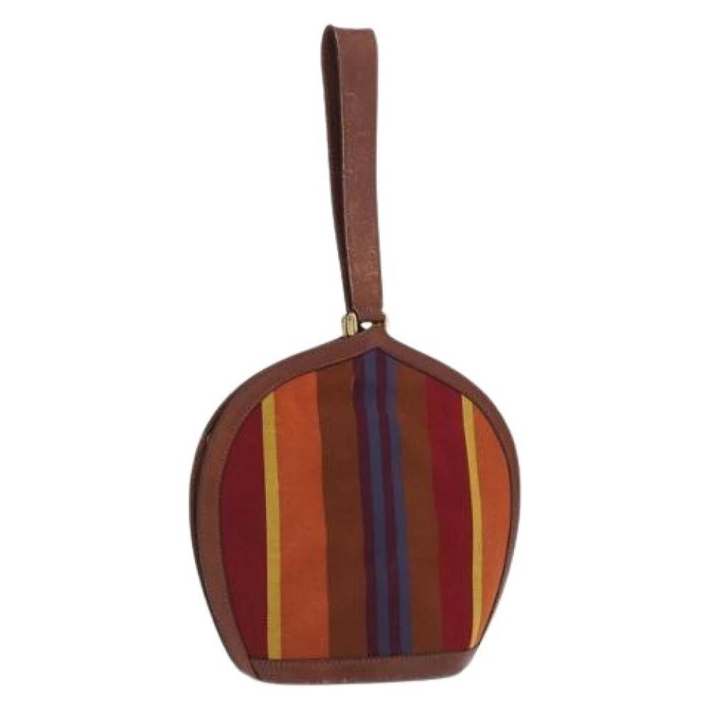 Celine Vintage Pre-owned Canvas Clutch - Vintage - Dame - Flerfarvet - ONE SIZE -