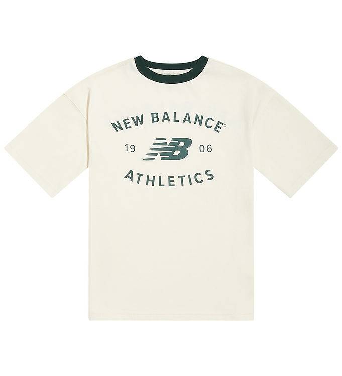New Balance T-shirt - Angora - New Balance - 14-15 år (164-170) - T-Shirt