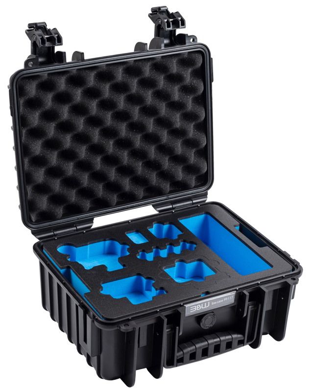 B&W Outdoor Cases BW Outdoor Action Case Type PP.117 I for GoPro HERO 13 (fits GoPro 9-13), black