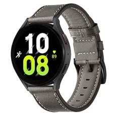 Garmin Venu / 2 Plus / Sq / Sq 2 Klockarmband i Läder - Grå