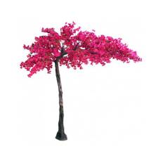 Kunstigt Blomster træ H320 cm - Fuchsia