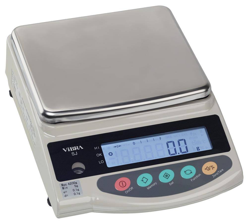 Analys- och precisonssvåg Vibra SJ, 6200g x 0,1g