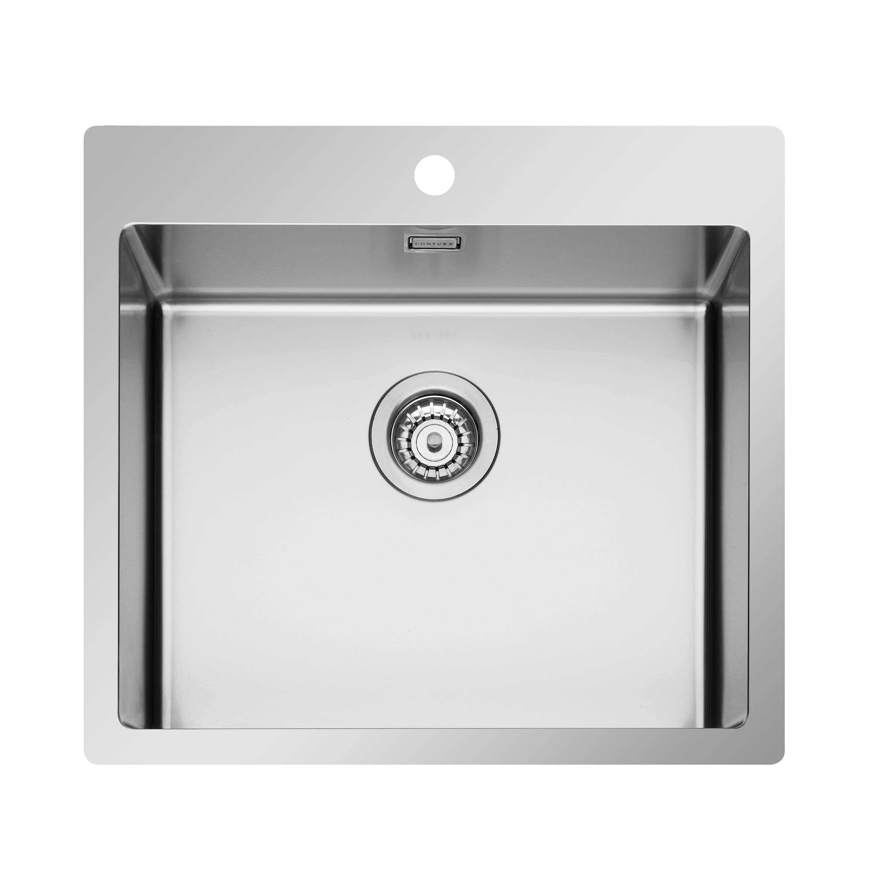 Contura Sharp 500 Disklåda med armaturhål 540x510x200 mm