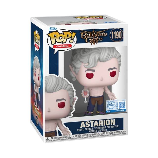 Funko POP! Baldur's Gate 3 Shirtless Astarion figur