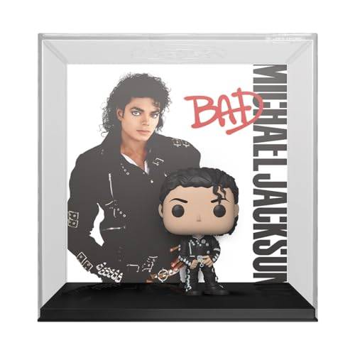 Funko Pop! Albums: Michael Jackson – bad – vinyl samlarfigur – presentidé – officiella handelsvaror – leksak för barn och vuxna – modellfigur för samlare och display