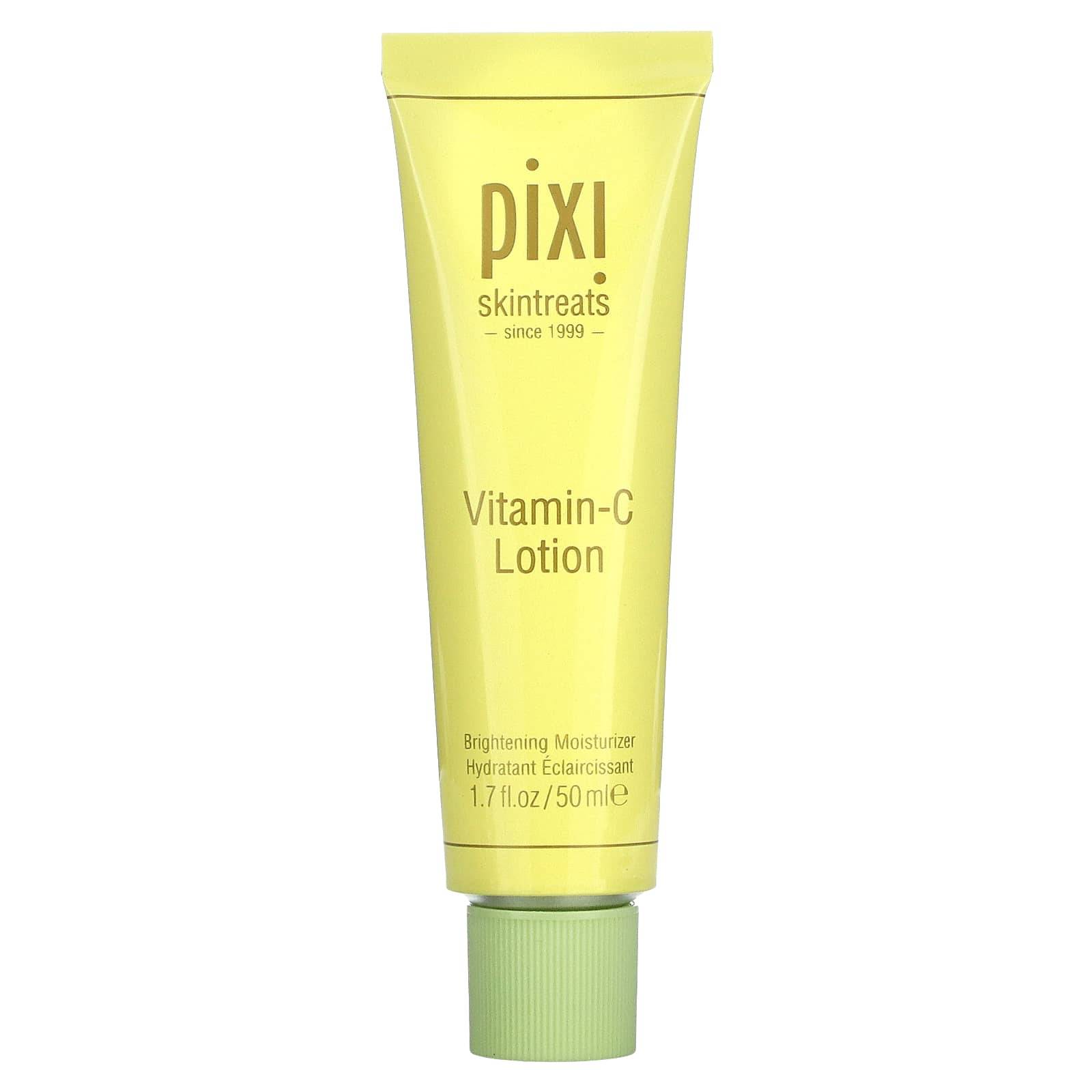 Pixi Beauty, Skintreats, Vitamin-C Lotion, Brightening Moisturizer, 1.7 fl oz (50 ml)