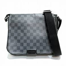 Louis Vuitton Vintage, Pre-owned, Herre, Sort, ONE SIZE, Uld, Pre-owned canvas tasker