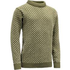 Devold Nordsjø Sweater Crew Neck Unisex Olive (XXL)