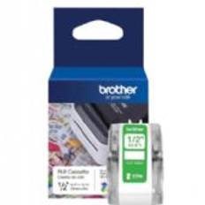 Brother CZ1002 labeletiket 12mmx5m hvid