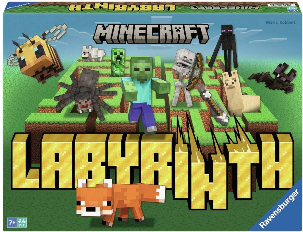 Minecraft Labyrinth Brädspel Svensk utgåva