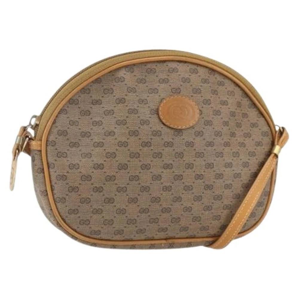 Gucci Vintage Pre-owned Plastic Cross Body Taske - Vintage - Dame - Beige - ONE SIZE -