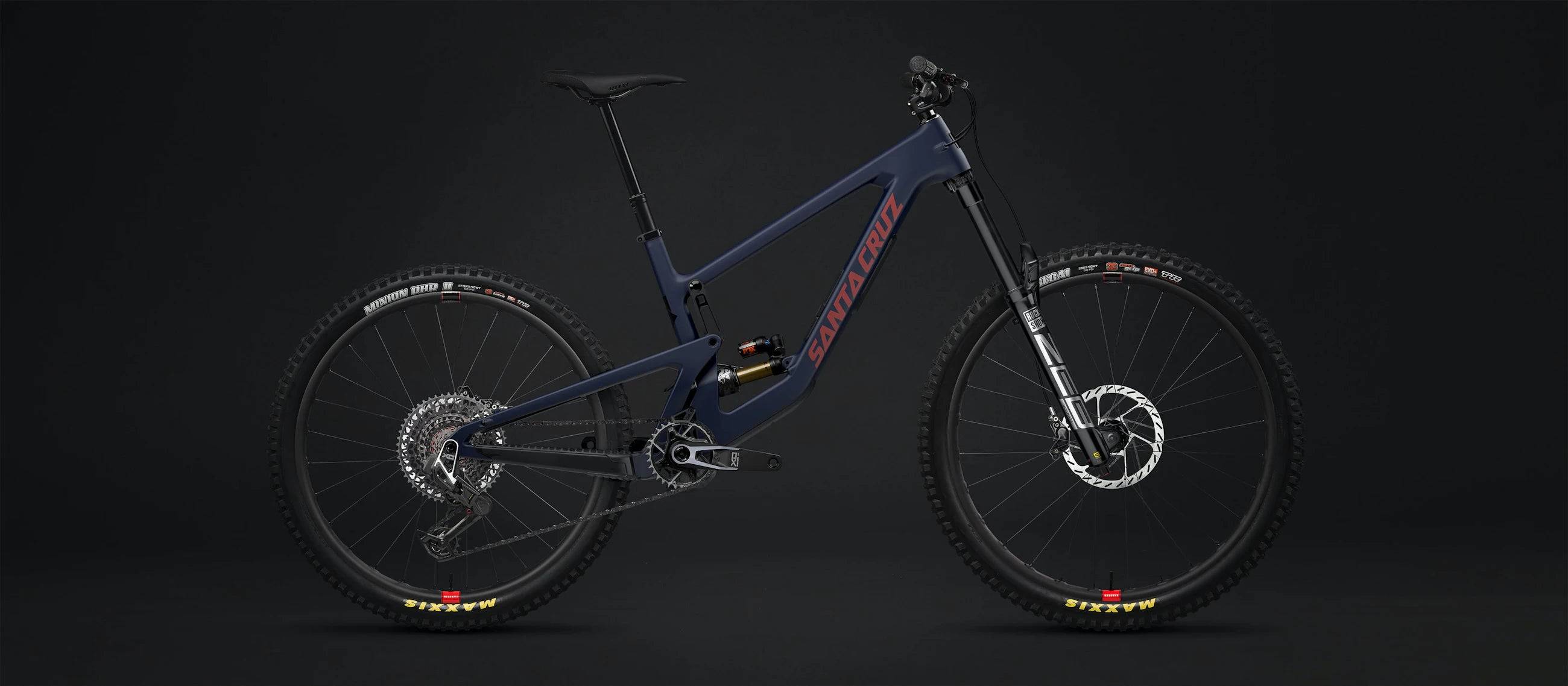 Santa Cruz - Nomad 6 - Blå - S / X0 AXS RSV | Carbon CC