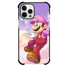 Super Mario Wonder Phone Case For iPhone Samsung Galaxy Pixel OnePlus Vivo Xiaomi Asus Sony Motorola Nokia - Mario Wonder Mario Blowing Bubbles