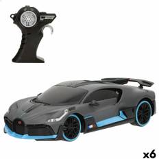 Fjernbetjent Bugatti Bil 19,5 x 5 x 9 cm (Sæt af 6)