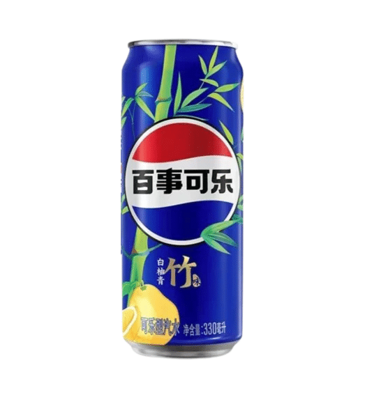 China Pepsi Pomelo Bamboo Slim 24 x 330 ml