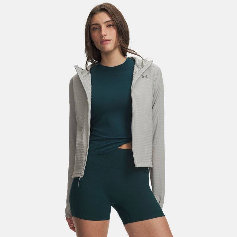 Under Armour Explor Offgrid Women's Full-Zip Hoodie Titanium / Black S