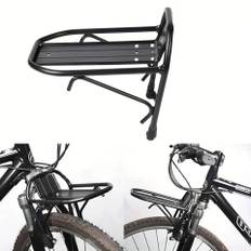 TEMU 1pc Bicycle Front Rack, Mountain Bike Rear Rack Luggage Rack, Bicycle Equipment Accessories