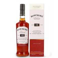 Bowmore 15 år Sherry Cask Finish Islay Single Malt Scotch Whisky 70 cl 43%