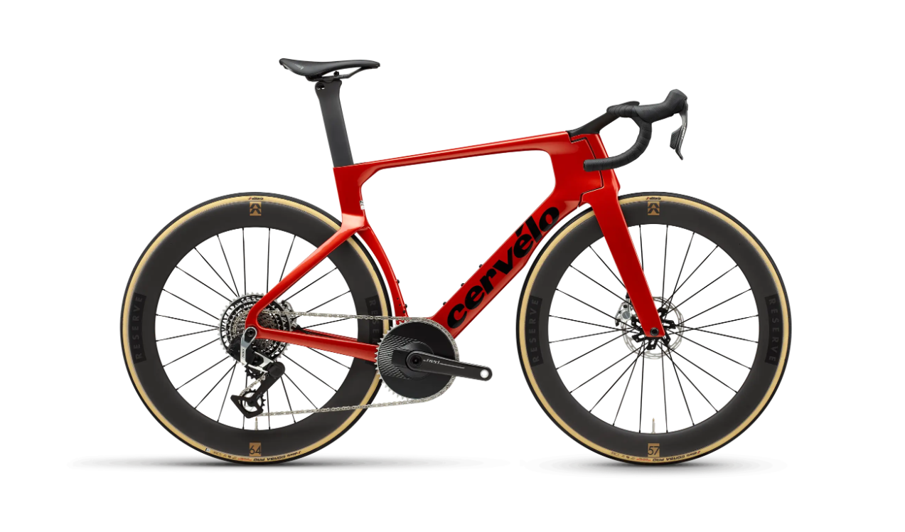 Cervélo S5 Red XPLR AXS | Landsväg Aero | Carnelian