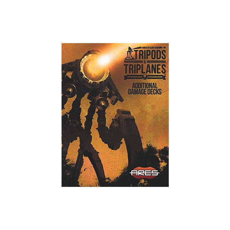 Wings of Glory: Tripods & Triplanes Additional Damage Decks - English
