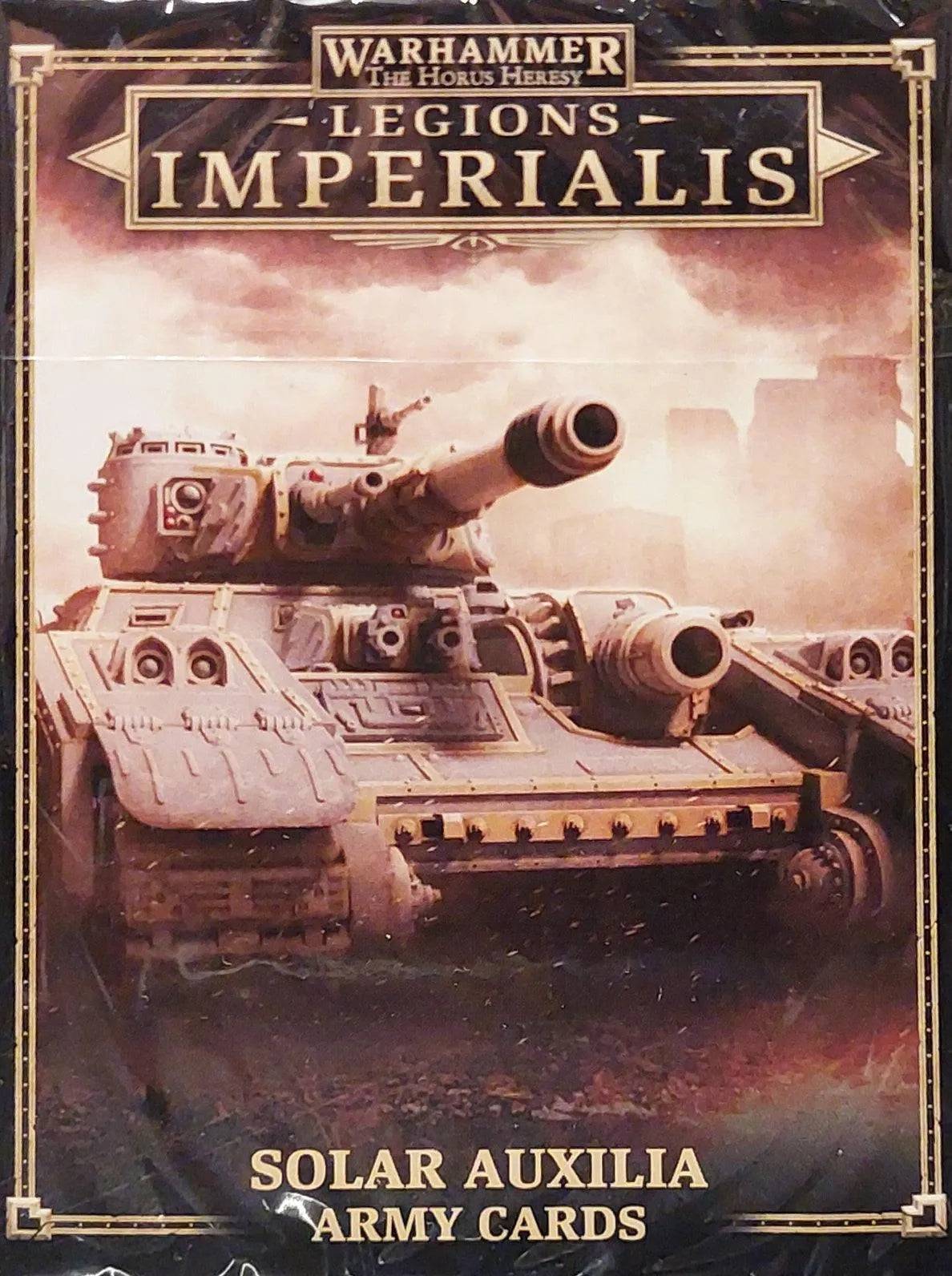 Legions Imperialis: Solar Auxilia Army Cards Pack