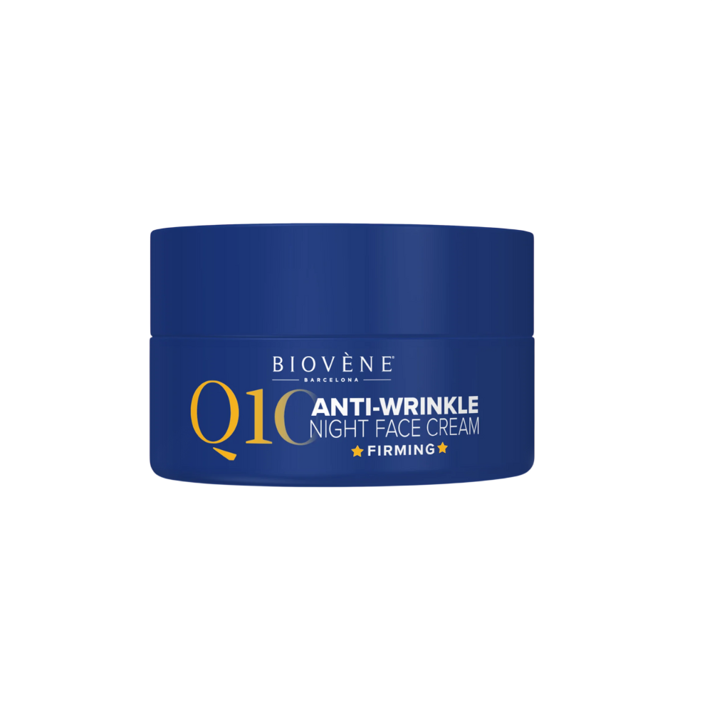 Biovene Q10 Antirughe, Rassodante, Notte, Crema, Per Viso, 50 ml