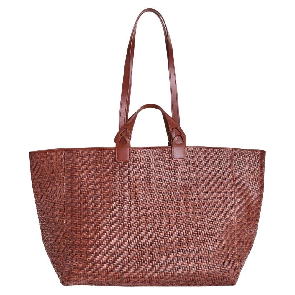 Ibeliv Elmio Tote Bag - Tasker - Dame - Brun - ONE SIZE - Bomuld